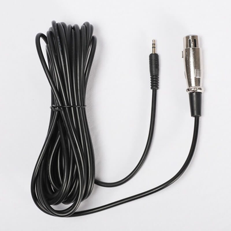 Dây XLR ra 3.5mm chuyên dùng cho micro thu âm, soundcard, PC - Dài 2.5m - Truyền tín hiệu tốt - Hàng chính hãng