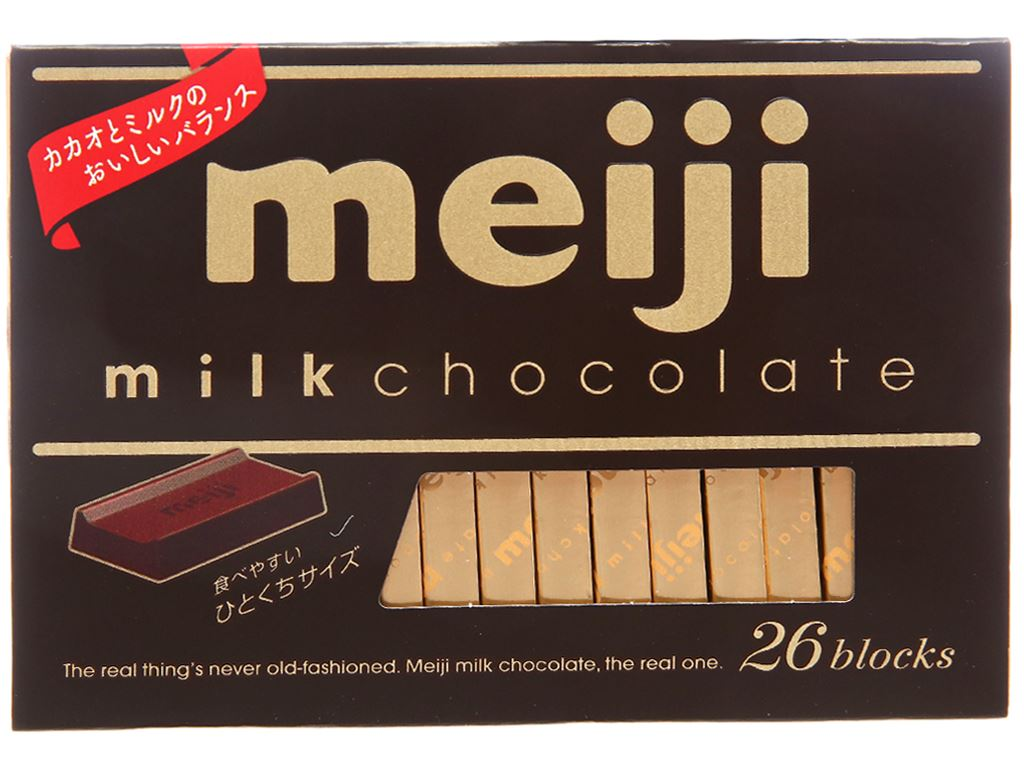 Kẹo socola Meiji milk 120g