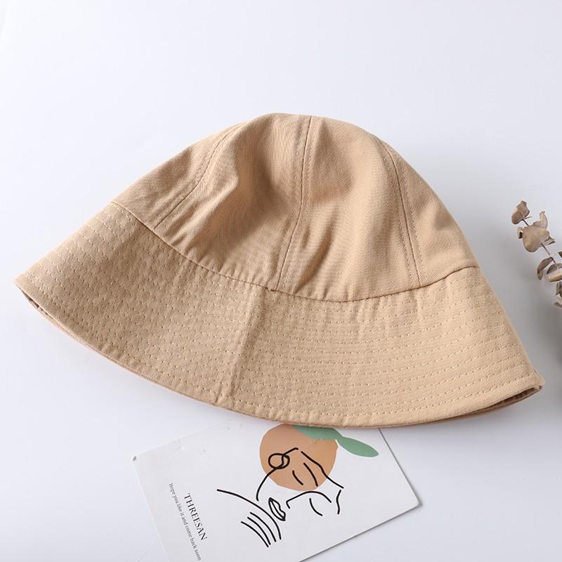 MŨ BUCKET TRƠN THÔ