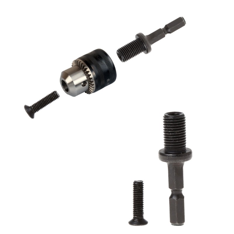 Đầu chuyển mũi khoan sang chuôi lục giác 6mm ren 95mm