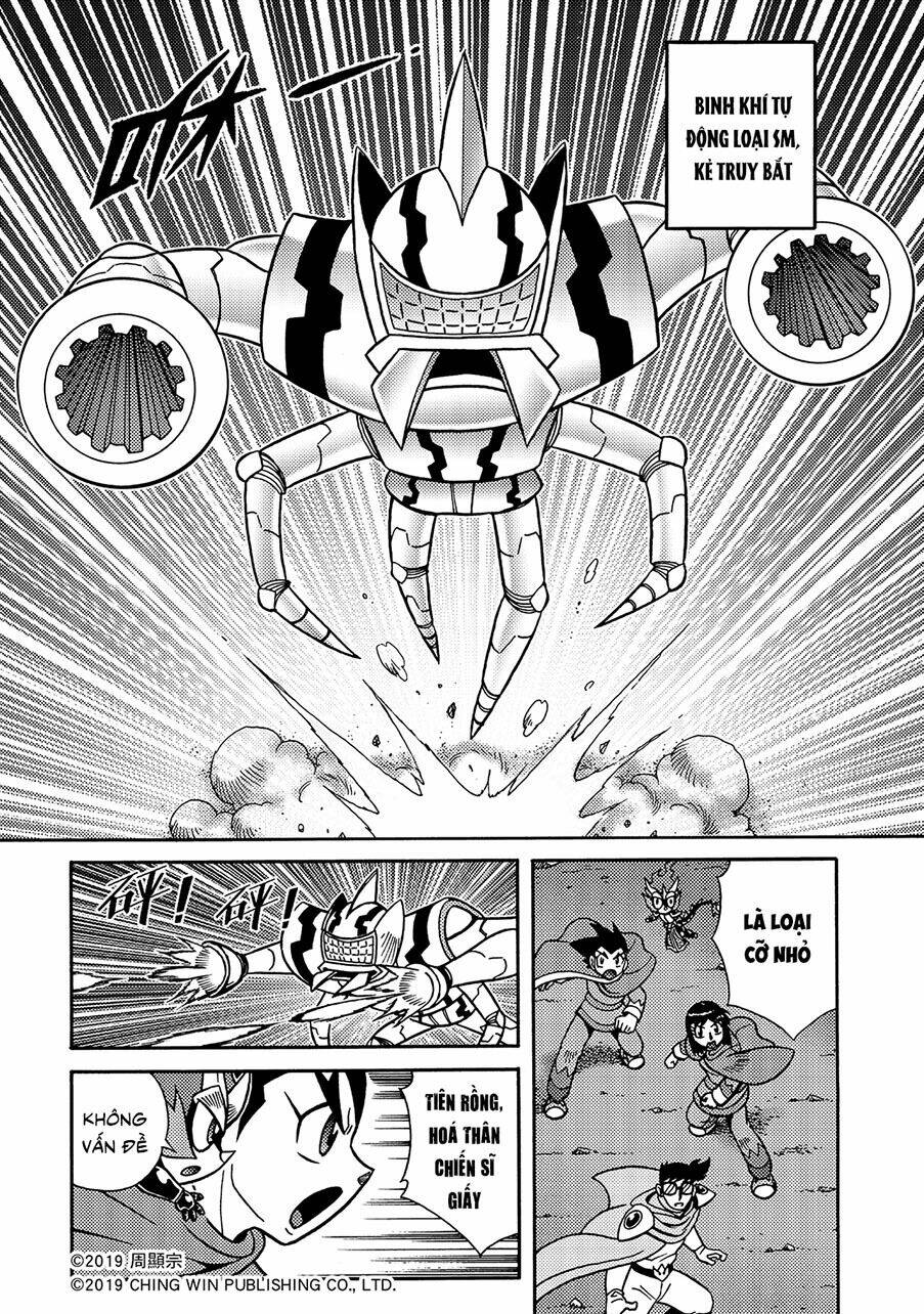 Hiệp Sĩ Giấy A chapter 9.2 2