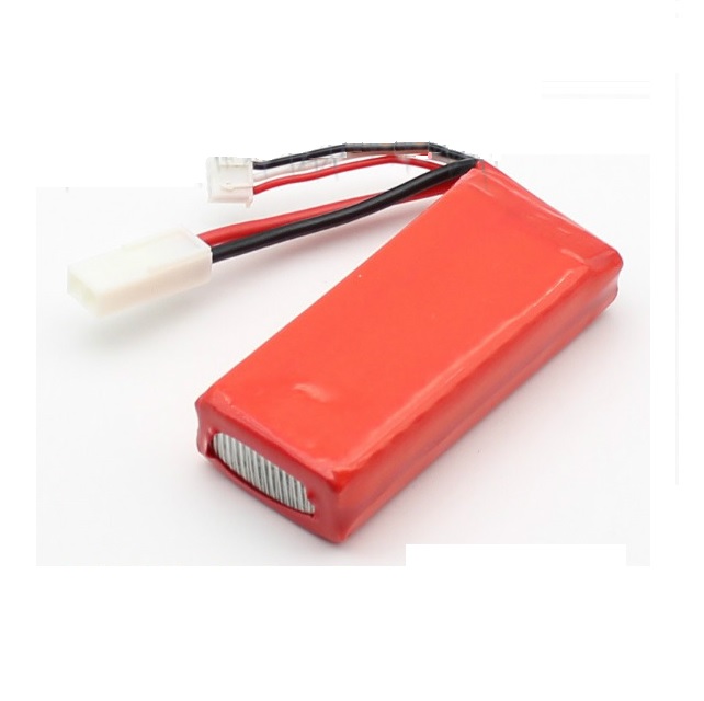 Pin sạc 2S 7.4v dung lượng cao 2800mAh chân cắm EL2P