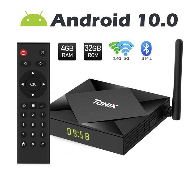 Android TV Box TX6S Ram 4Gb Rom 32Gb, Android 9.0