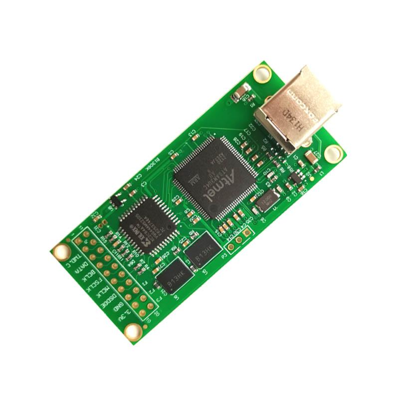 DLHiFi Giao diện kỹ thuật số usb của Ý dsd sang i2s PCM 384KHz DSD512 Bảng Amanero tương thích tốt hơn xmos cho bộ khuếch đại DAC