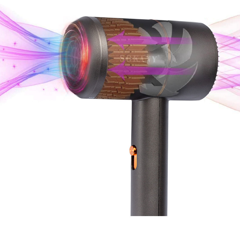 Máy Sấy Tóc 2 Chiều Nóng Lạnh Công Suất Lớn 1200W Nhanh Khô, , Tạo Kiểu, Chăm Sóc Tóc Chuẩn Salon Kèm Mỏ Vịt
