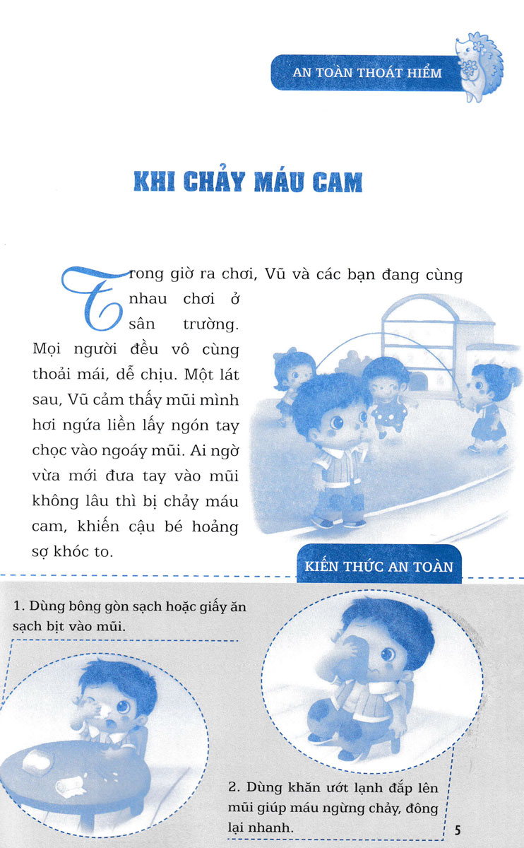 Kỹ Năng Sống Phát Triển Toàn Diện Cho Trẻ Về An Toàn - SB