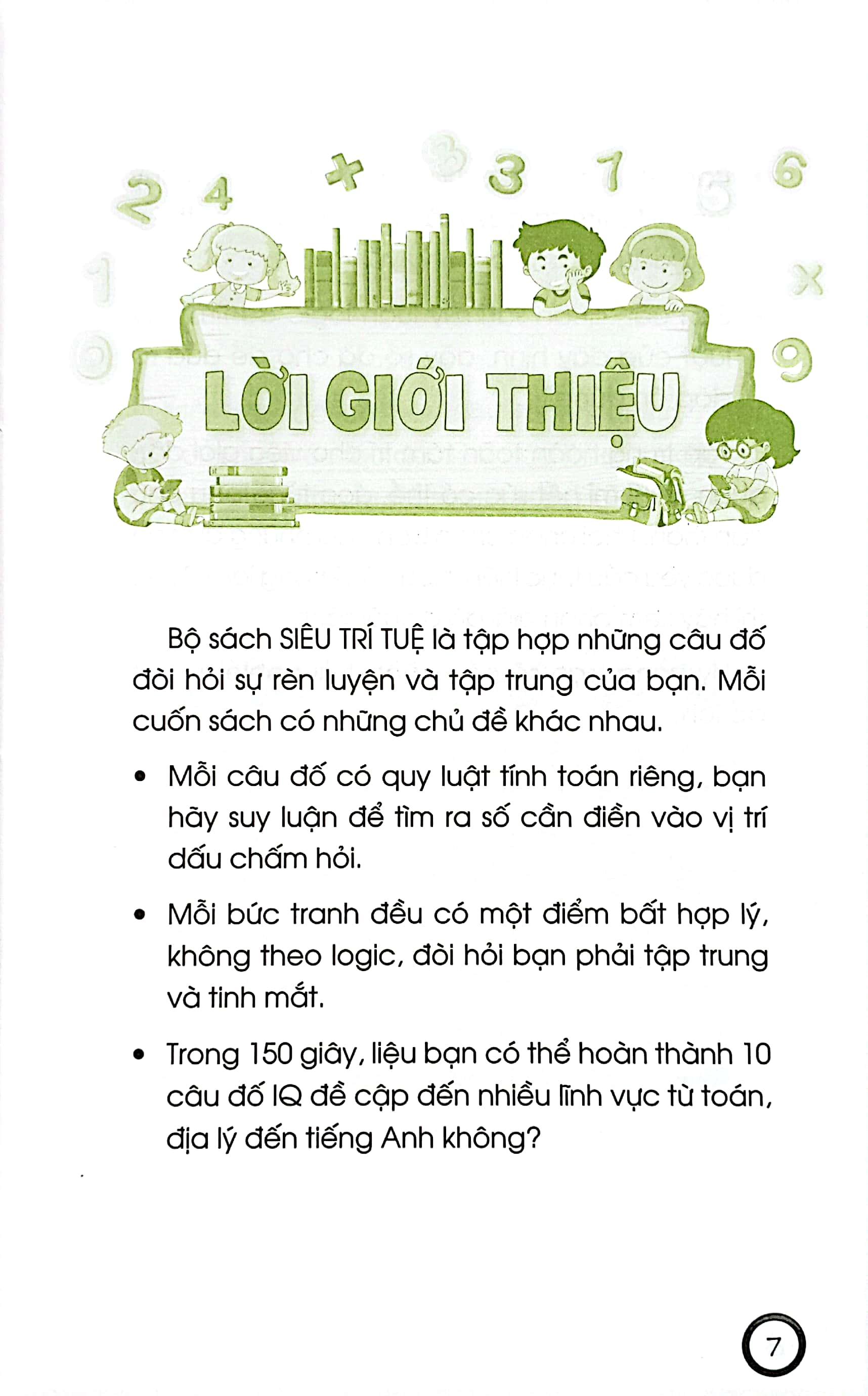 Hack Não - Siêu Trí Tuệ: Nâng Cao Trí Tuệ Và Luyện Não + IQ Với Toán Học + Câu Đố Suy Luận Kiếm Tra IQ