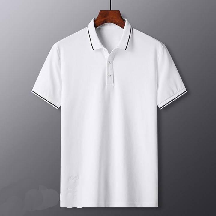 Áo Polo nam thun cotton trơn basic