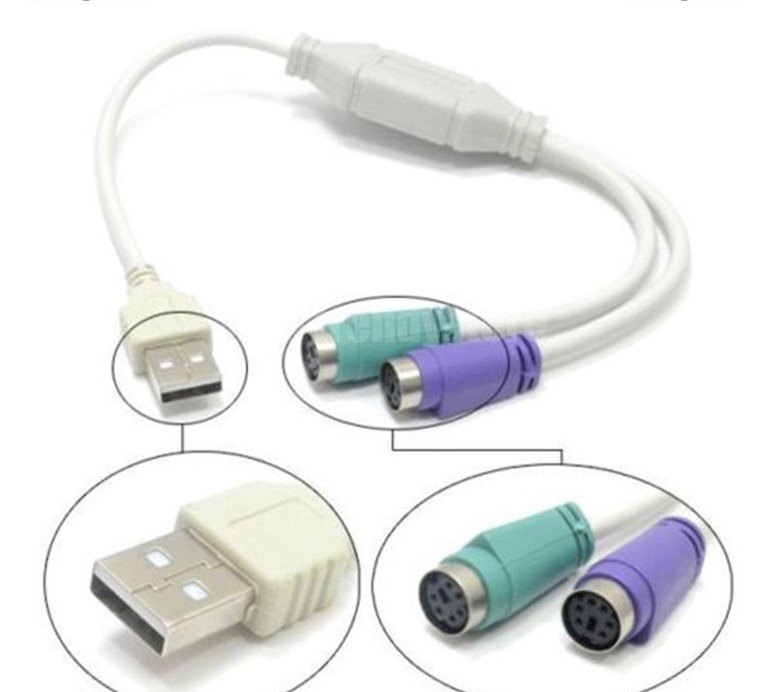 Cáp chuyển USB sang PS2