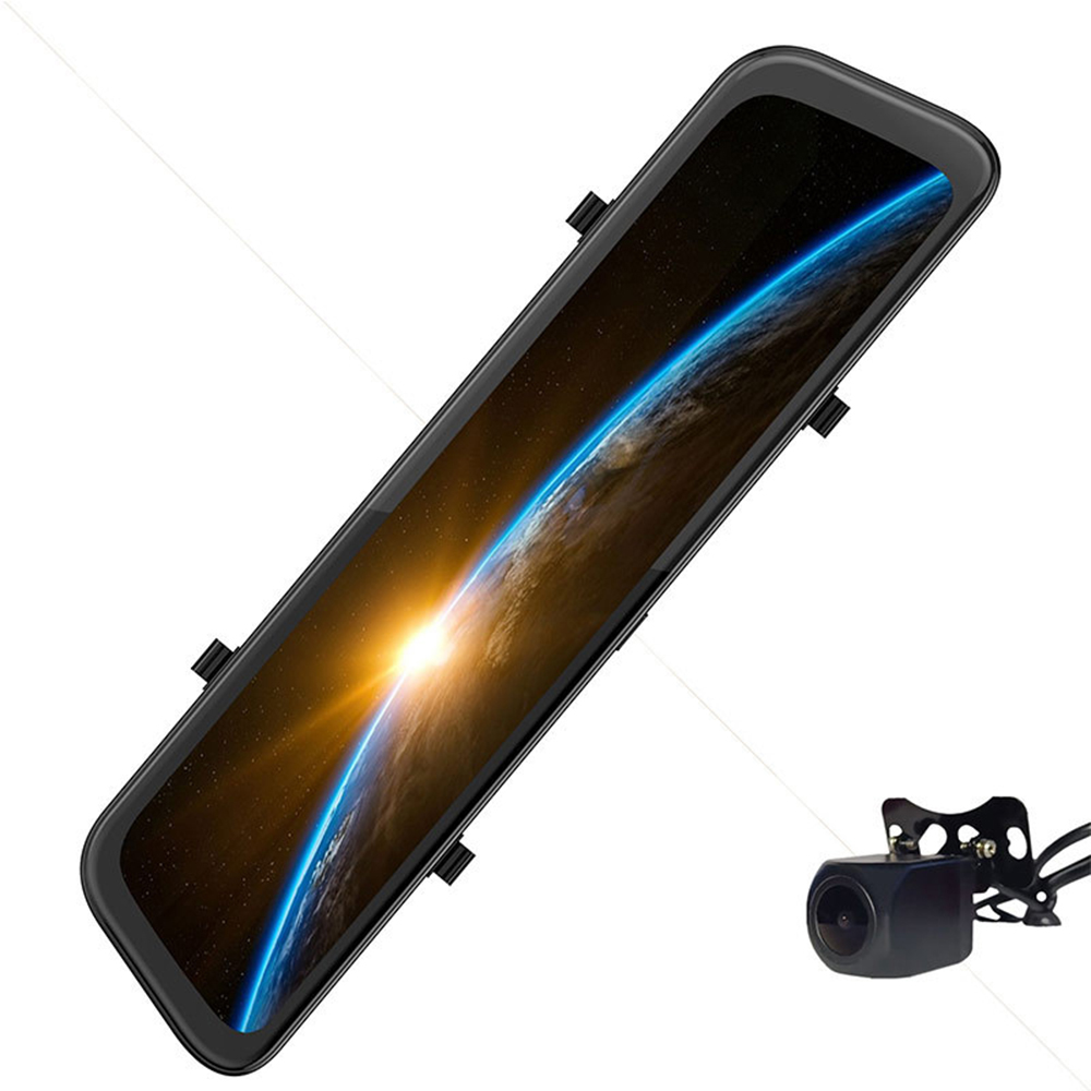 Camera Hành Trình Ốp Gương Cảm Ứng 12 Inch