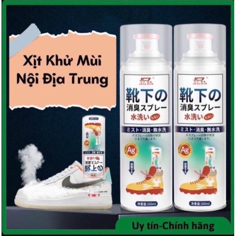 Bình Xịt Khử Mùi Hôi Chân Công Nghệ Nano Bạc AG+ Mùi Dịu Nhẹ HKD97