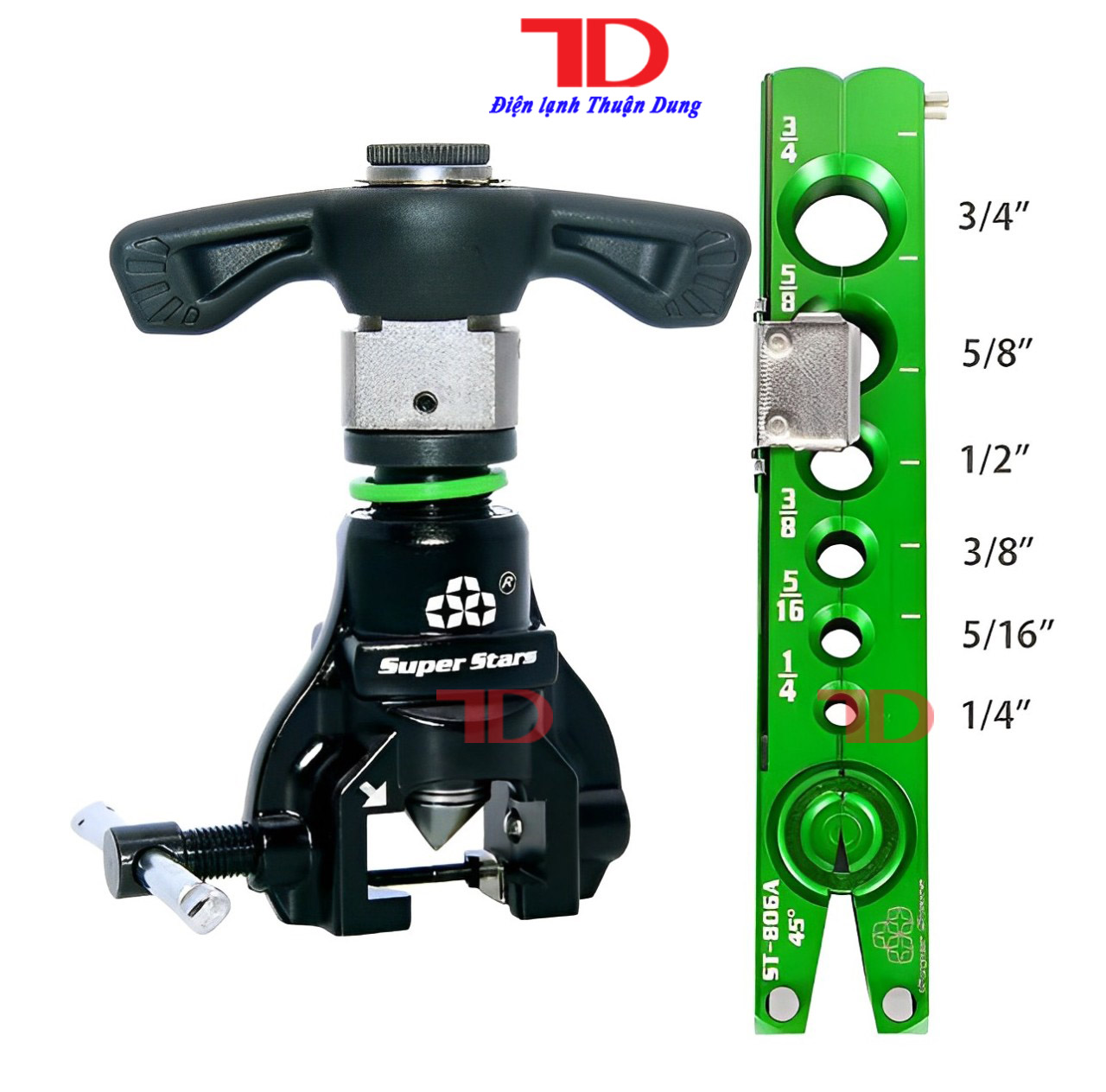 Bộ loe tay và loe pin Super Stars ST-R806A, Điện lạnh Thuận Dung