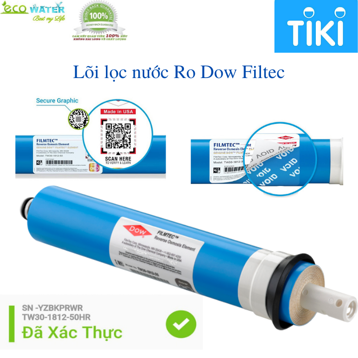 Màng lọc nước Ro dow