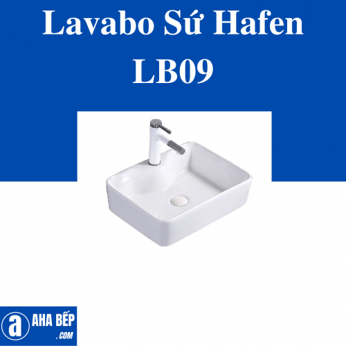 LAVABO SỨ HAFEN LB09. Hàng Chính Hãng