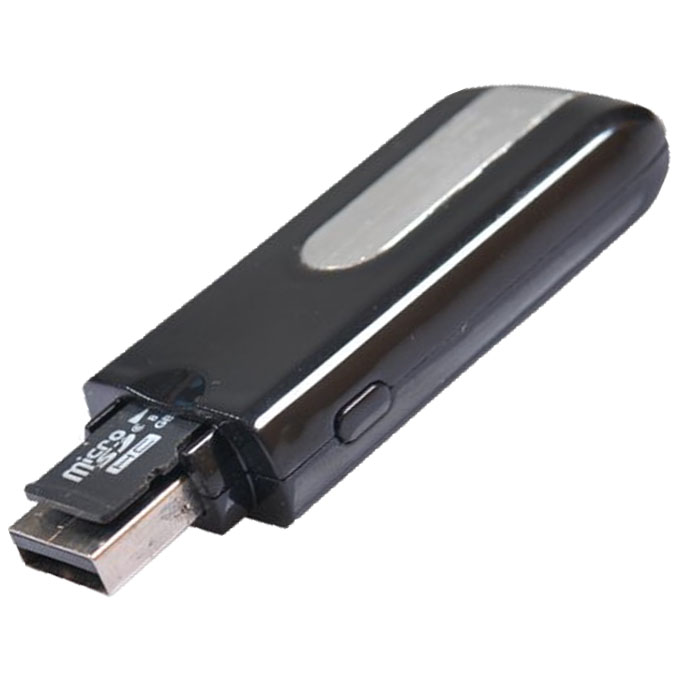 USB U8 Siêu Nhỏ USB HD 720x480 Cao Cấp Video Recorder Mini USB Flash Pin 2 Giờ Ghi Hình Liên Tục