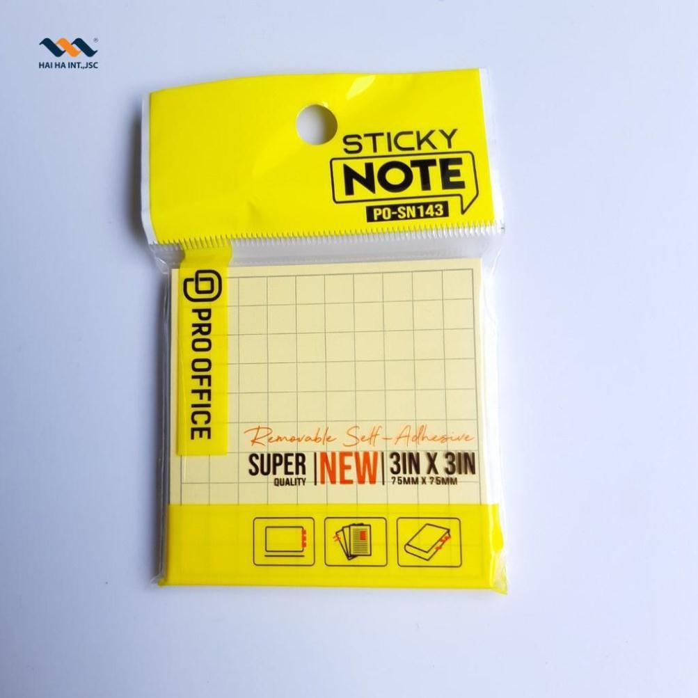 Giấy note PRO-OFFICE SN123/133/143