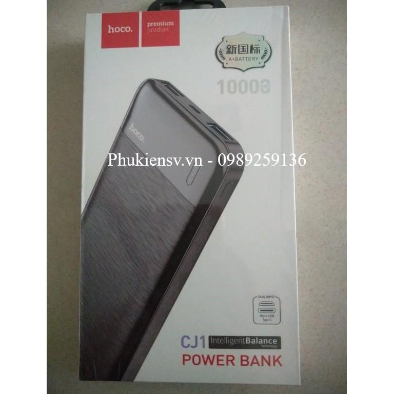 Sạc dự phòng Hoco CJ1-10.000mAh - HÀNG CHÍNH HÃNG