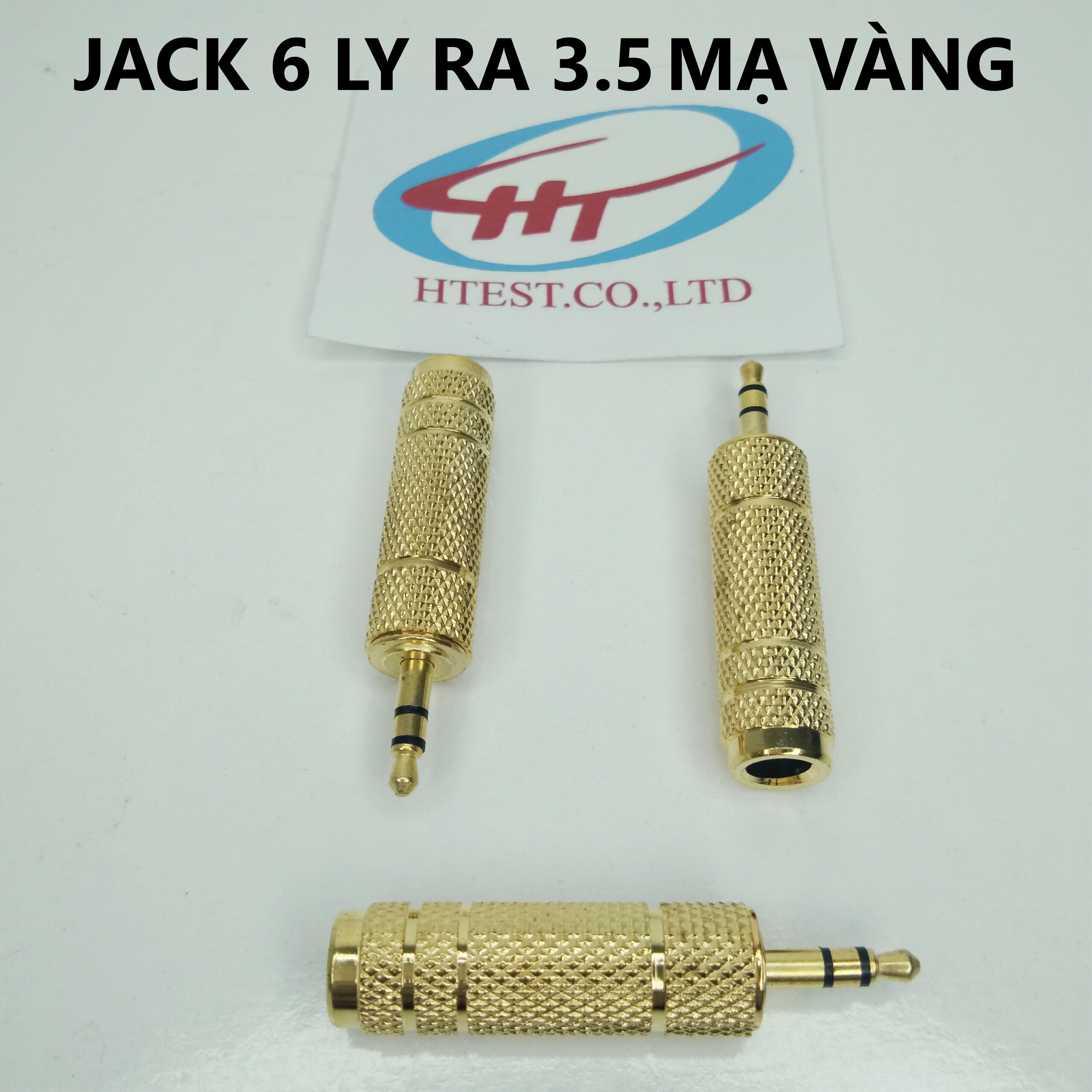 Jack chuyển đổi âm thanh mạ vàng