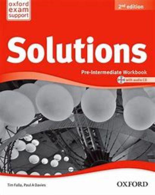 Solutions 2E Pre-Intermediate: Workbook and Audio CD Pack