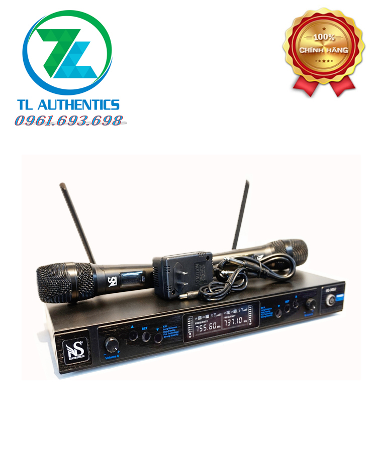 Micro không dây New Sound model EG300 hàng chính hãng nhập khẩu 2024 Chống Hú Cao Cấp Thế Hệ Mới Sóng Siêu Khỏe, Hát Cực Nhẹ, Tần Số Sóng Ổn Định
