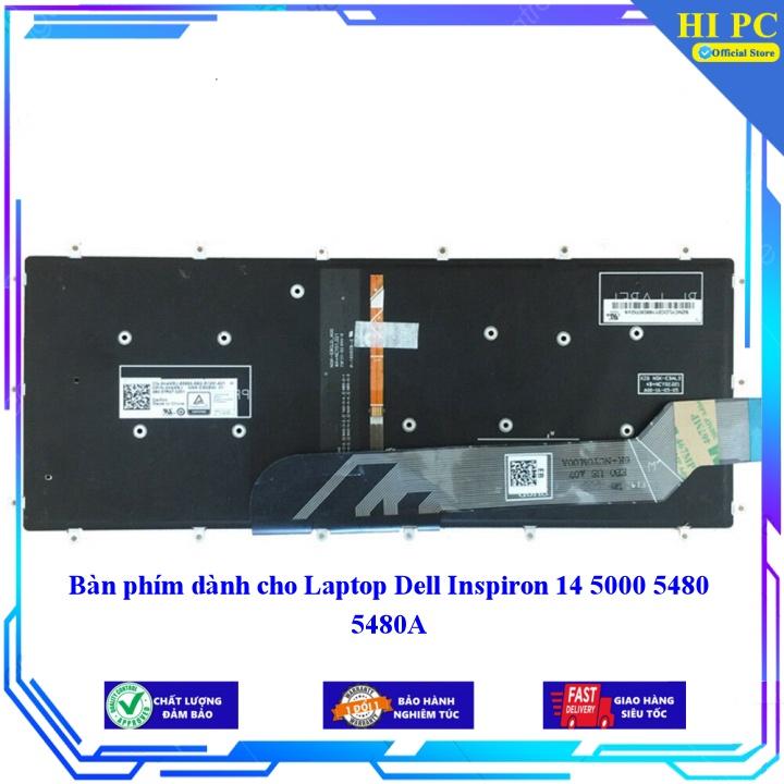 Bàn phím dành cho Laptop Dell Inspiron 14 5000 5480 5480A - Hàng Nhập Khẩu