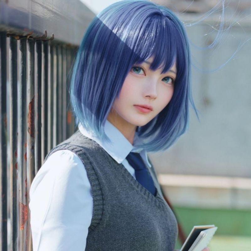 Sẵn] Wig/Tóc giả Akane Kurokawa - Oshi no Ko: Đứa con của thần tượng