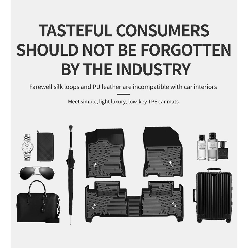 Thảm lót sàn ô tô Lexus GX Chất liệu TPE cao cấp, thiết kế sang trọng, thương hiệu Macsim 3w