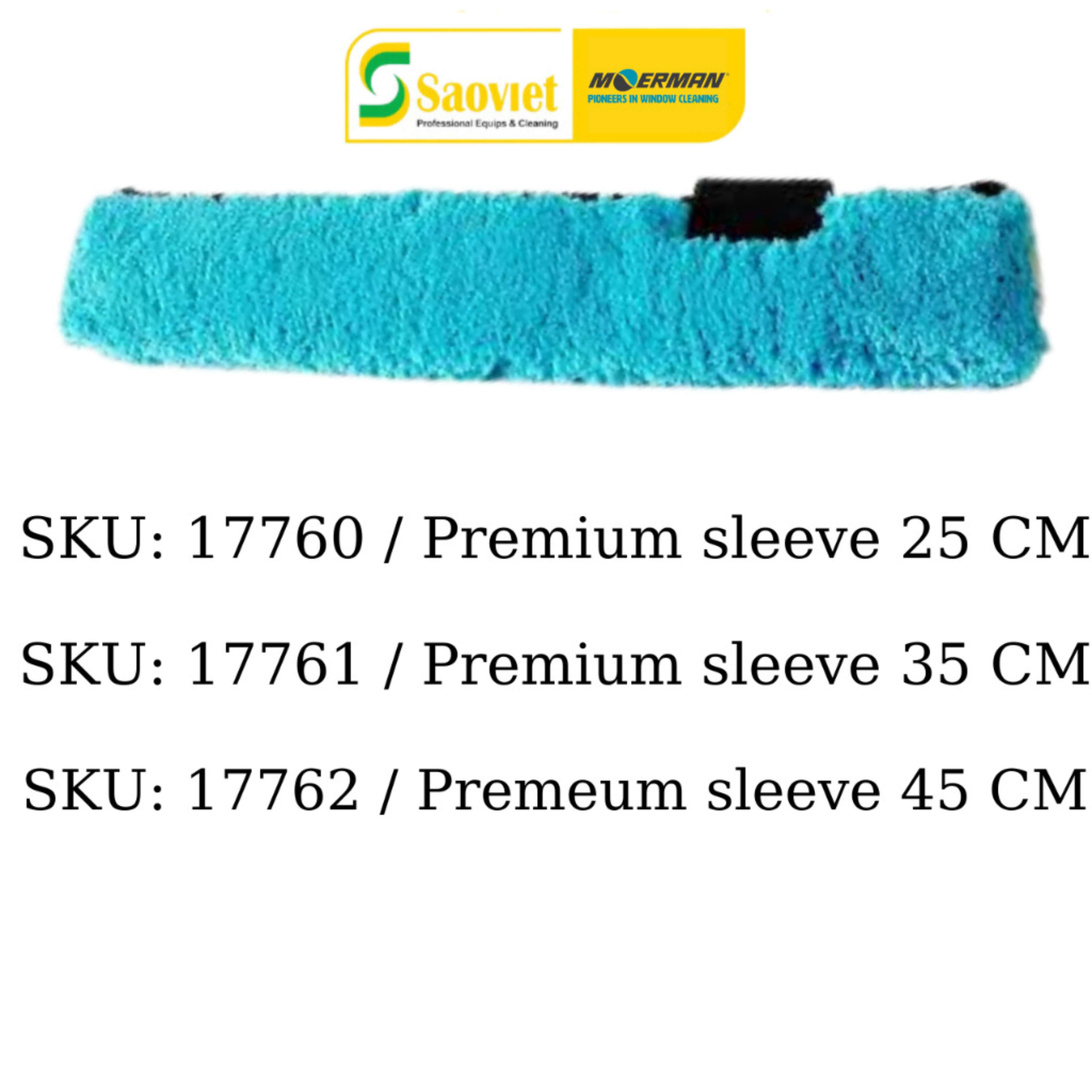 Bông lau kính cao cấp Moerman bằng Microfiber kết nối tiện lợi, làm sạch kính, không gây trầy, xước |SAOVIETCO|
