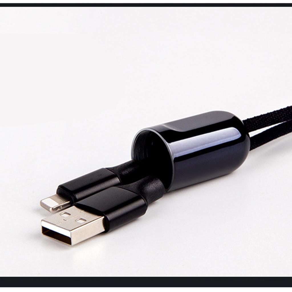 Portable USB Charge Cable Key Chain Data Cable For