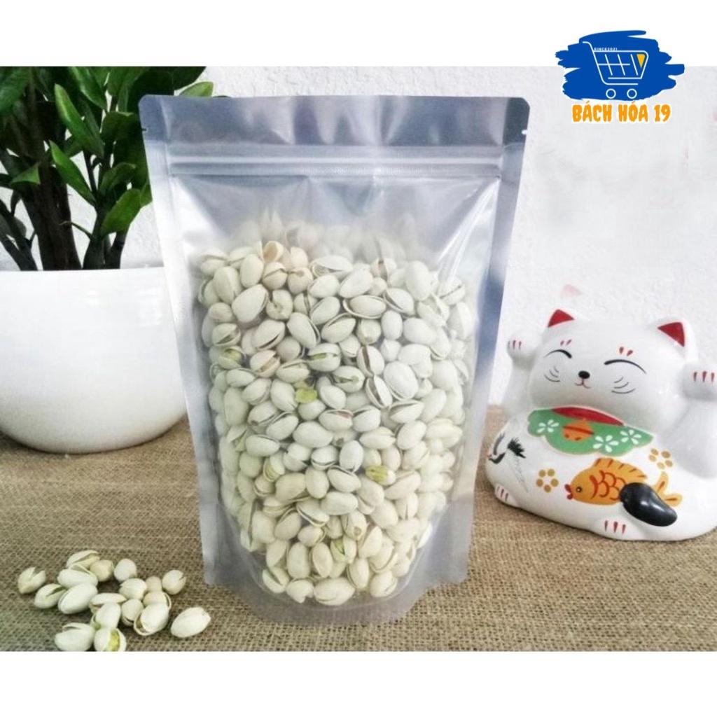 100G túi zip bạc 1 mặt trong 1 mặt bạc- đáy đứng hàng loại 1 - Amina