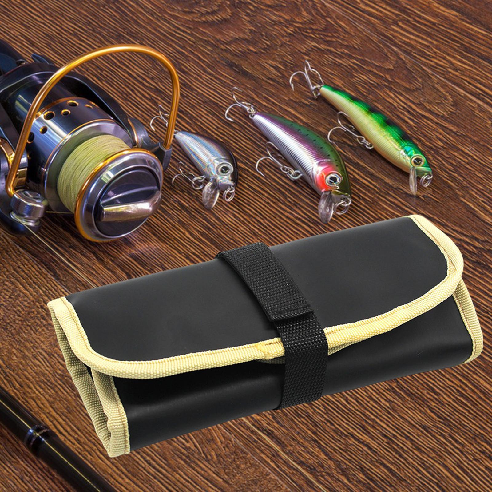 Fishing Jig Organizer Bag Durable Foldable for Hiking Camping Outdoor Sports