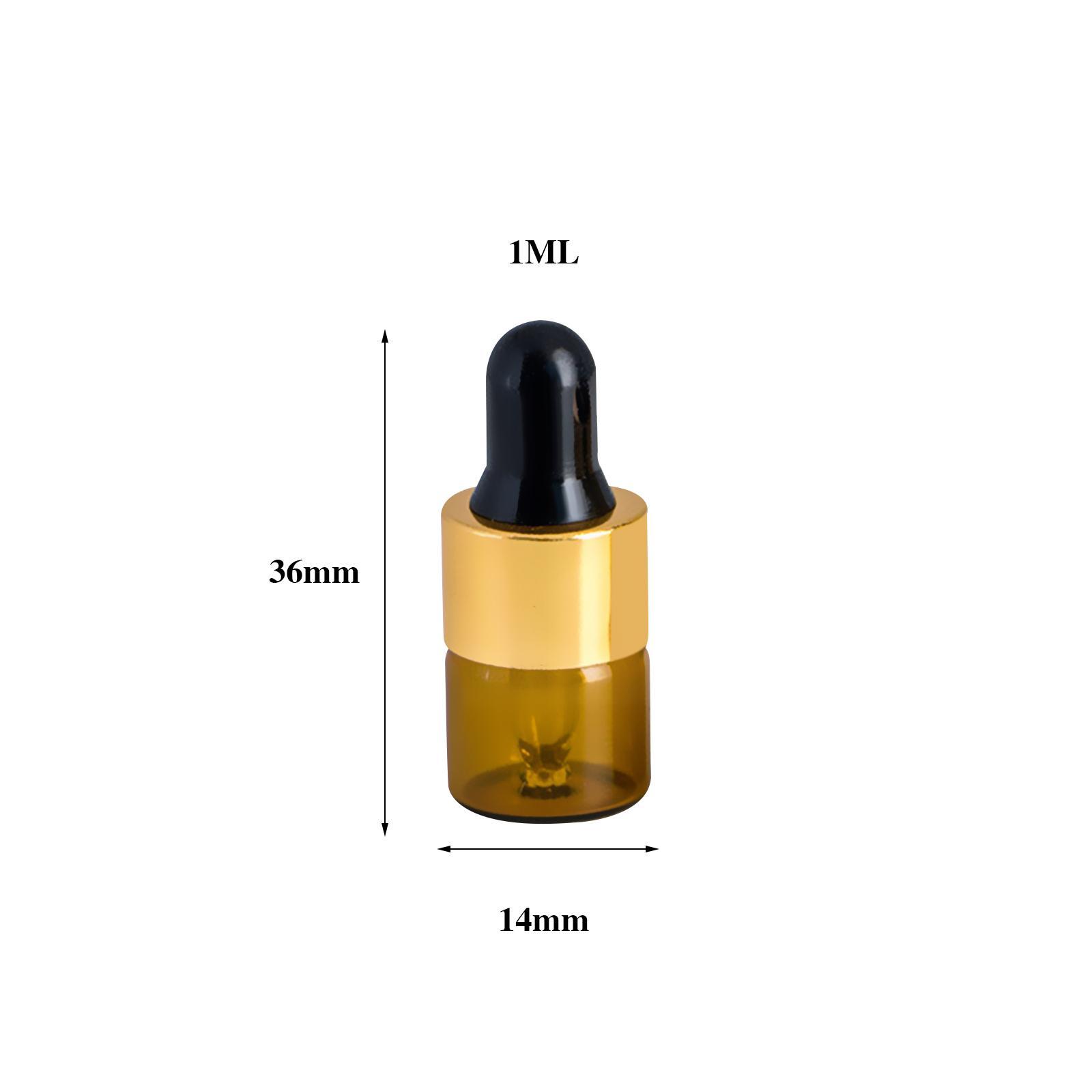 Dropper Bottles with Glass Eye Dropper Mini Glass Bottle for Liquids Essential Oils