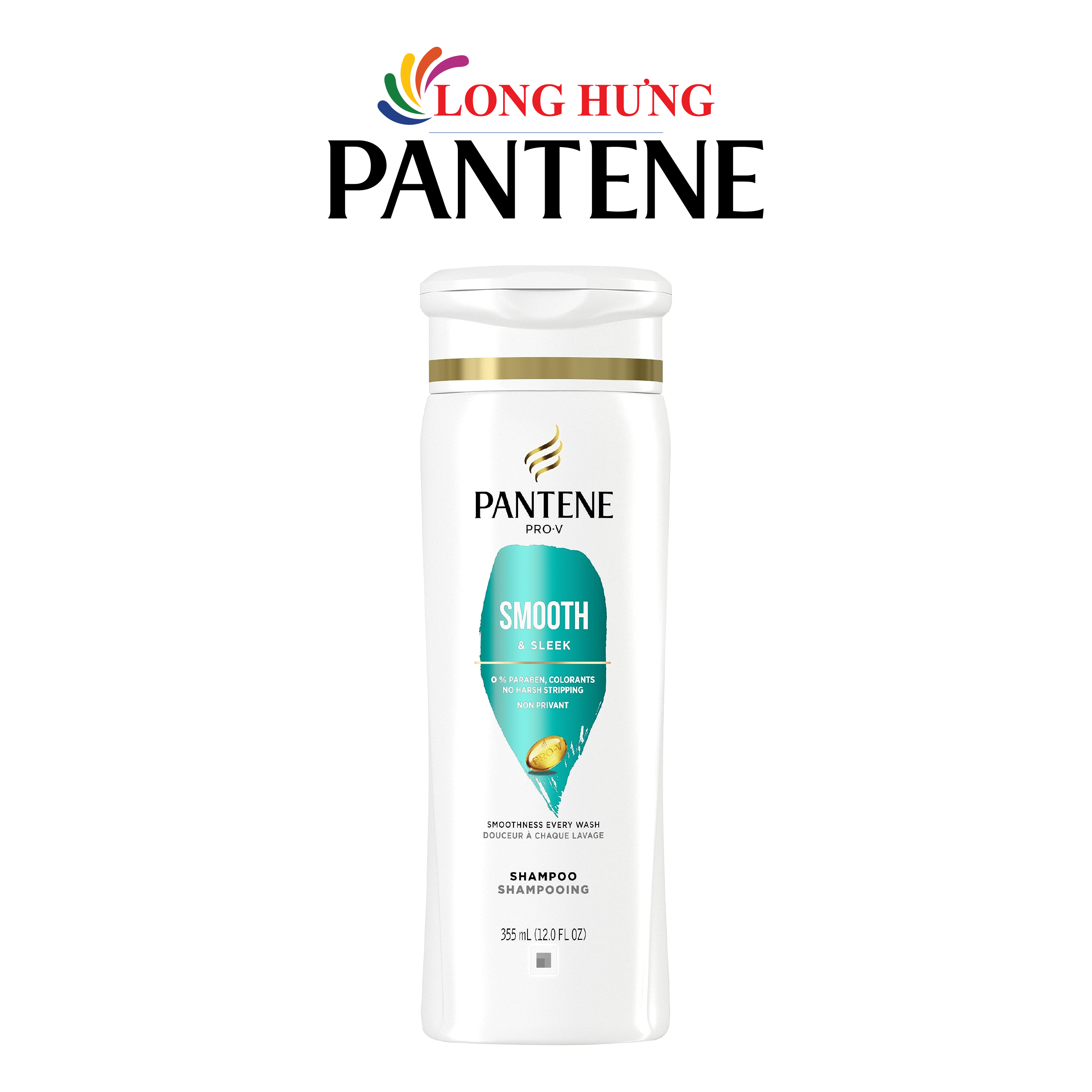 Dầu gội Pantene Pro-V (355ml) - Hàng chính hãng - Volume &amp; Body