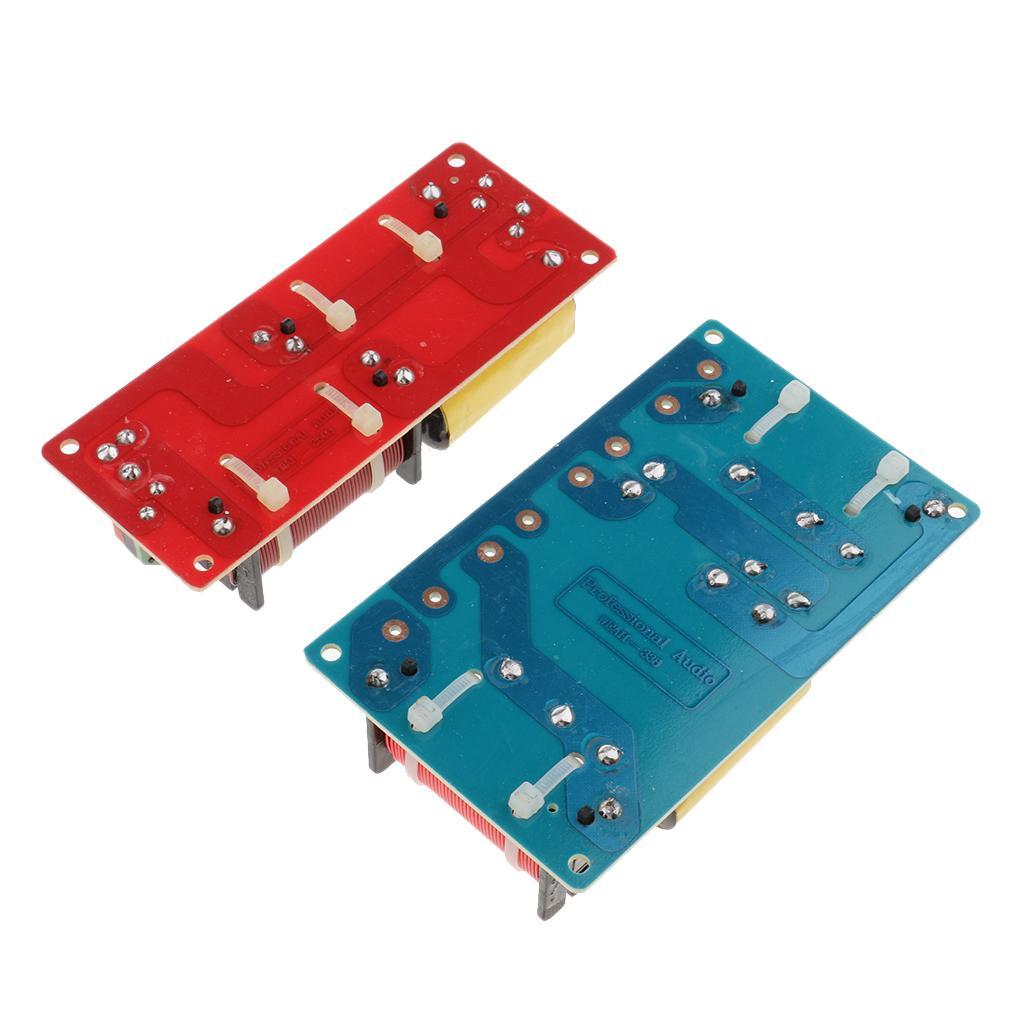 Replacement 2 Pack 3 Way Audio Bass Speaker Crossovers Frequency Dividers