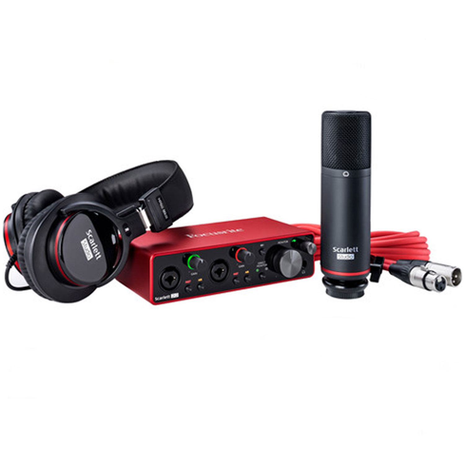 Focusrite Scarlett 2i2 Studio Gen 3 Sound Card Âm Thanh Hàng Chính Hãng - Focus USB Audio Interface SoundCard - Kèm Móng Gẩy DreamMaker