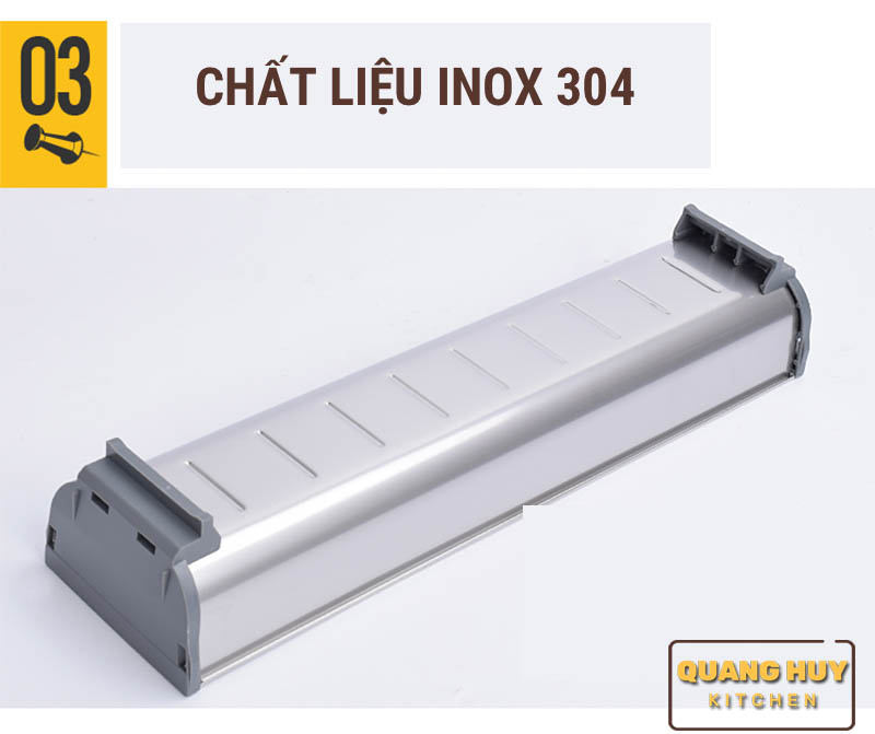 Khay chia thìa dĩa inox 304