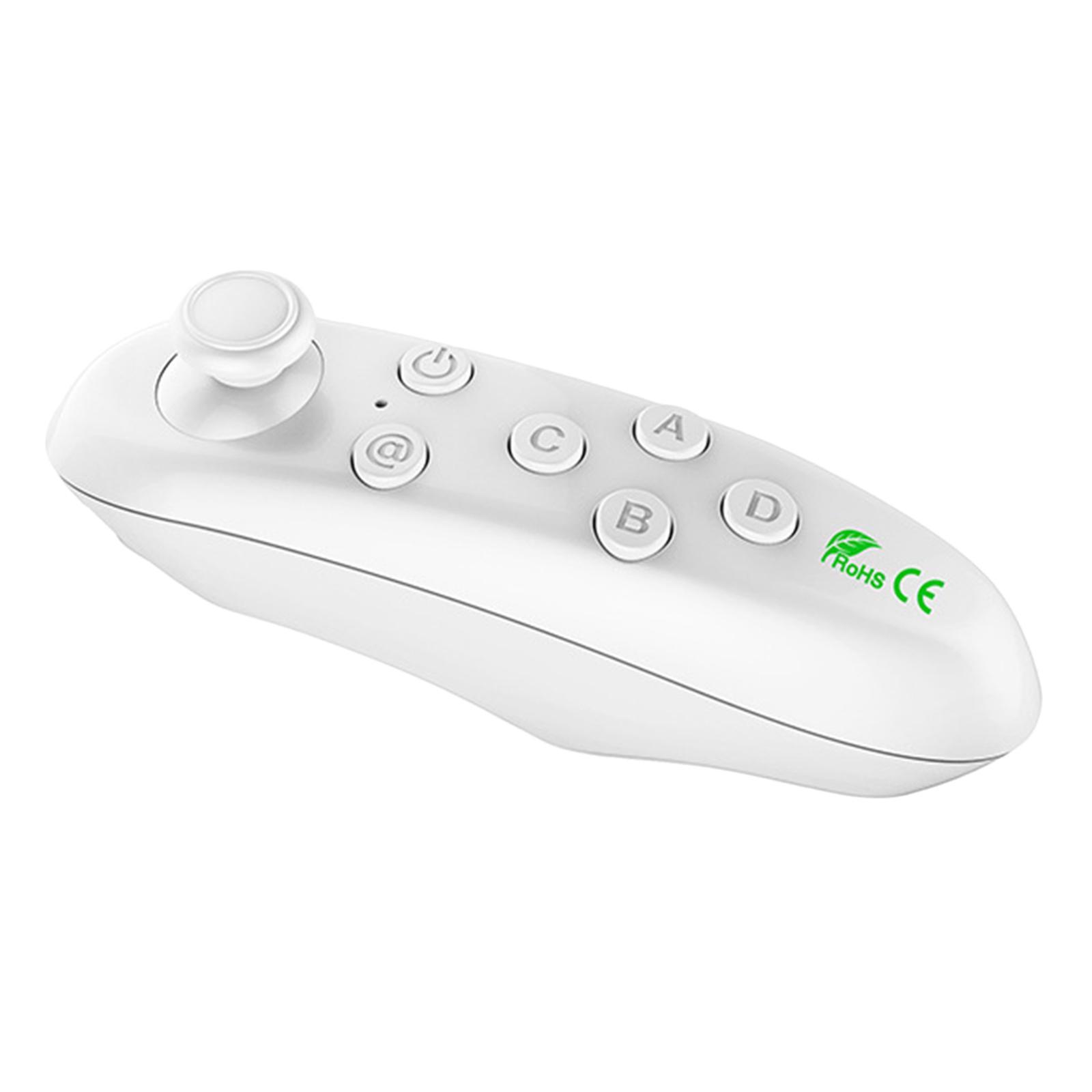 Mini Game Gamepad Remote For Film Selfie Mouse Tablet Laptop white