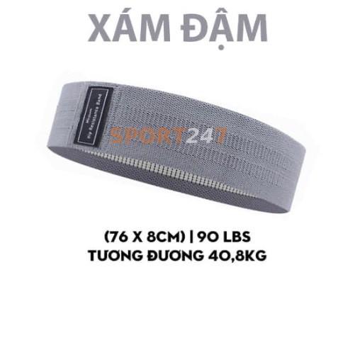 Dây kháng lực tập gym tập mông dây miniband LATEX đàn hồi tập gym đùi, chân, tay