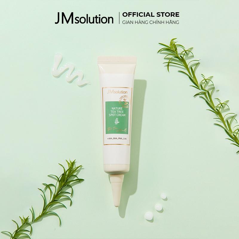 Kem Làm Dịu và Ngăn Ngừa Mụn JMsolution Nature Tea Tree Spot Cream 30ml