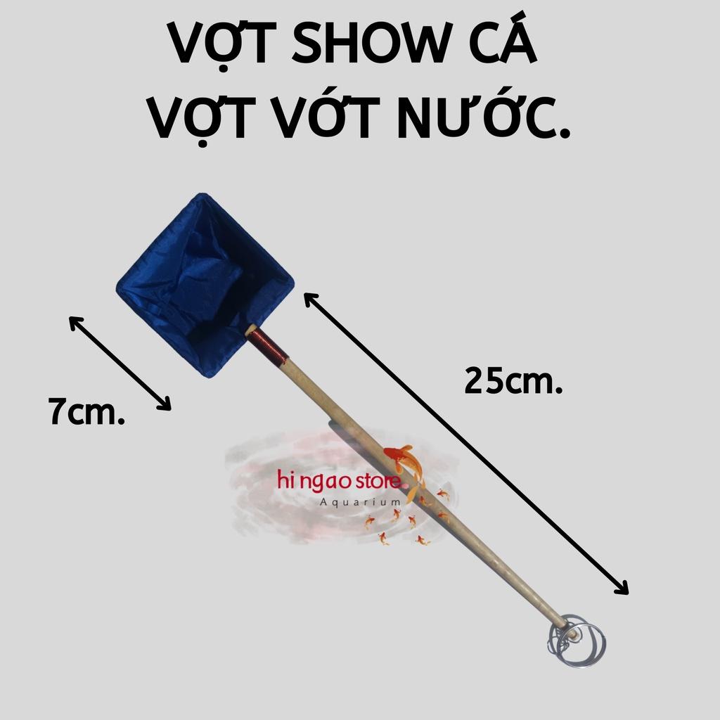 Vợt show cá, vợt nước, chống sock nước cá cảnh - Phụ kiện cá cảnh - Hingaostore.