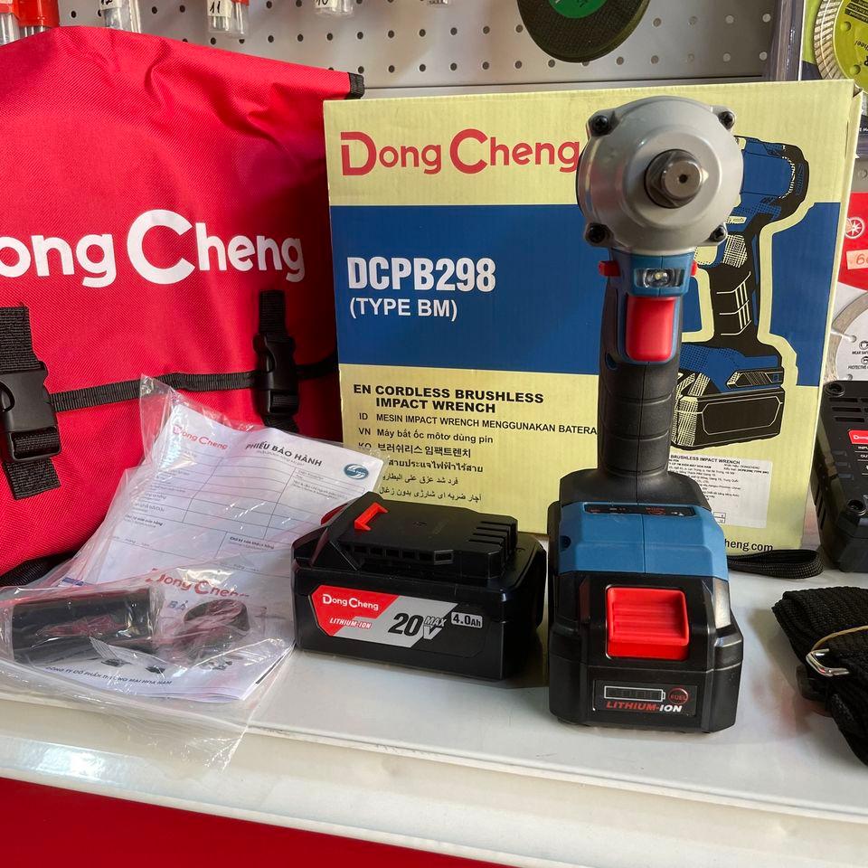 MÁY BẮT ỐC DÙNG PIN 20V 298N DONGCHENG DCPB298BM (GỒM 2 PIN 20V/4AH) - HÀNG CHÍNH HÃNG