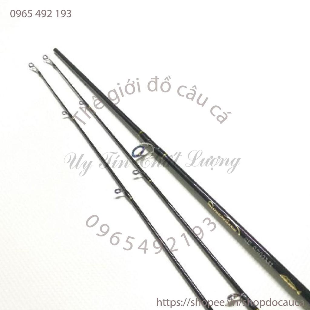 Cần câu cá 2m1 máy ngang FISHING ROD 2 ngọn ( rẻ vô địch )