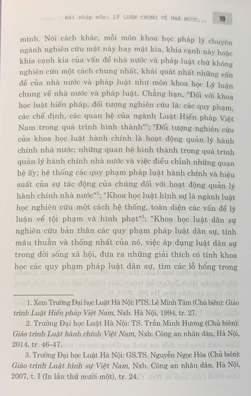 Giáo Trình Lý Luận Chung Về Nhà Nước Và Pháp Luật (Dành Cho Đào Tạo Đại Học, Sau Đại Học Và Trên Đại Học Ngành Luật) (Tái bản lần thứ tư, có chỉnh sửa, bổ sung)