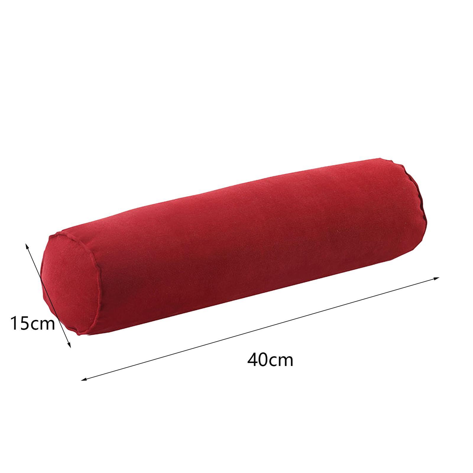 Round Neck Pillow Comfortable Cervical Neck Roll Pillow for Car Side Back