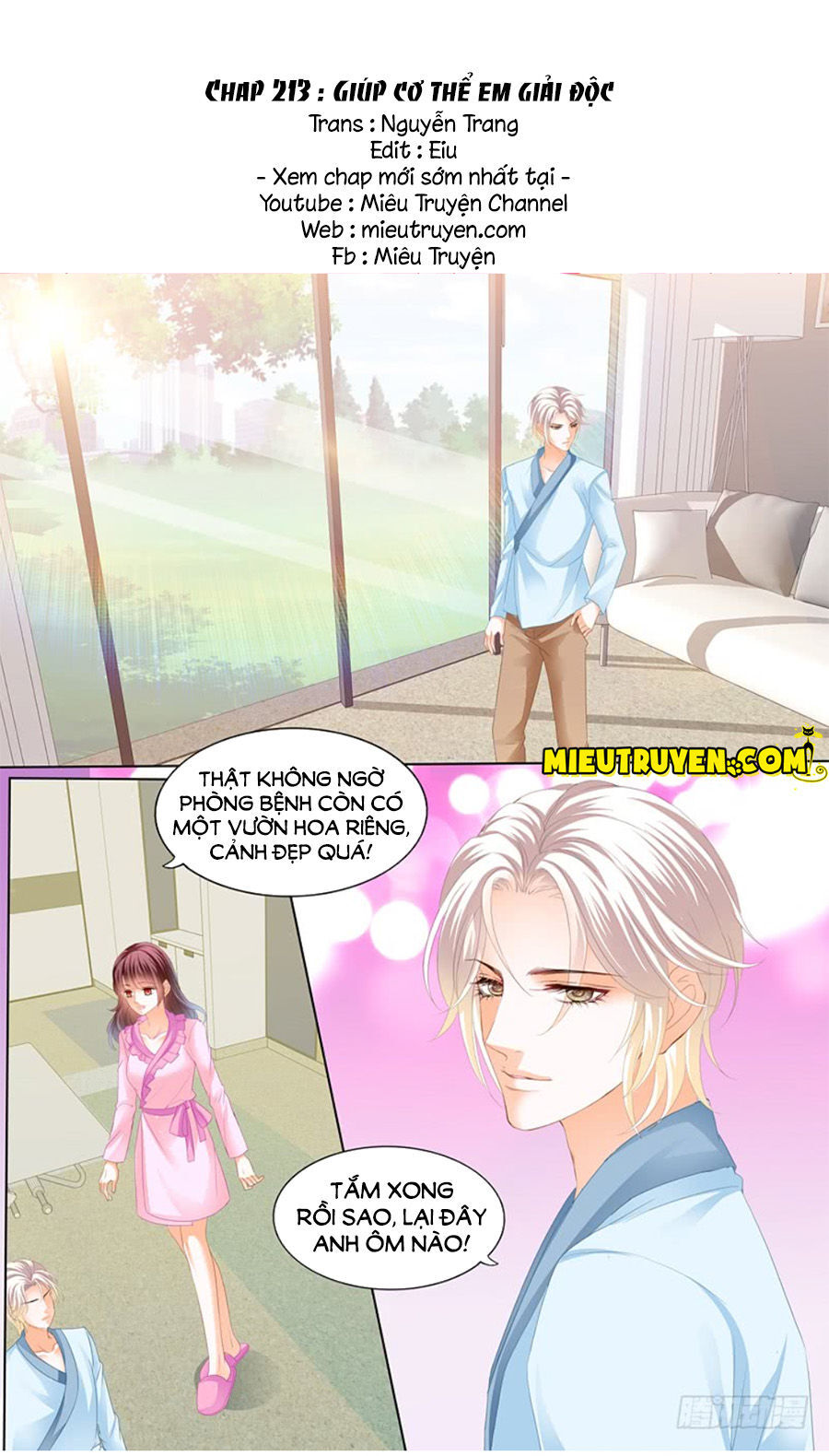 lóe thiểm hôn kiều thê mơ tưởng trốn chapter 213 2