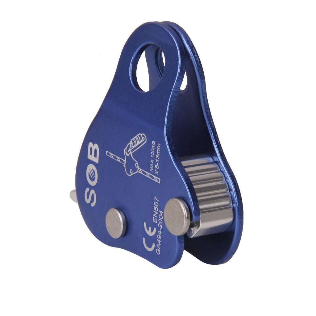 Outdoor Climbing Mountaineering Gear Aluminum Rope Grab