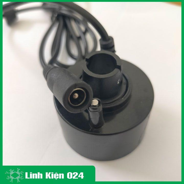 Động cơ phun sương KT20 20W - 24V không led tạo độ ẩm hơi nước trong nhà sục bể cá, hòn non bộ tiện lợi