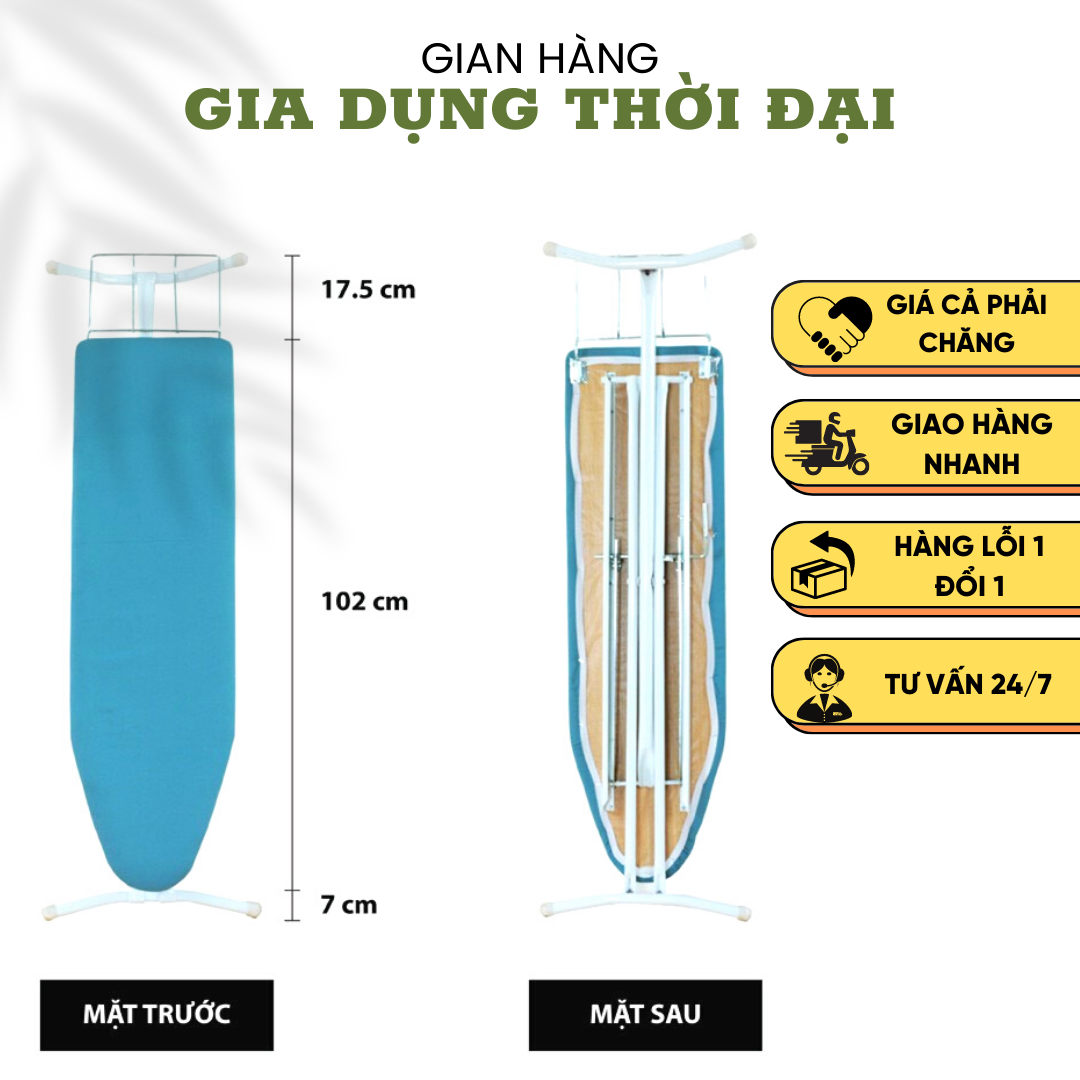 Bàn để ủi cầu là dạng đứng kiểu Anh Nguyễn Trường Thắng | England Ironing board