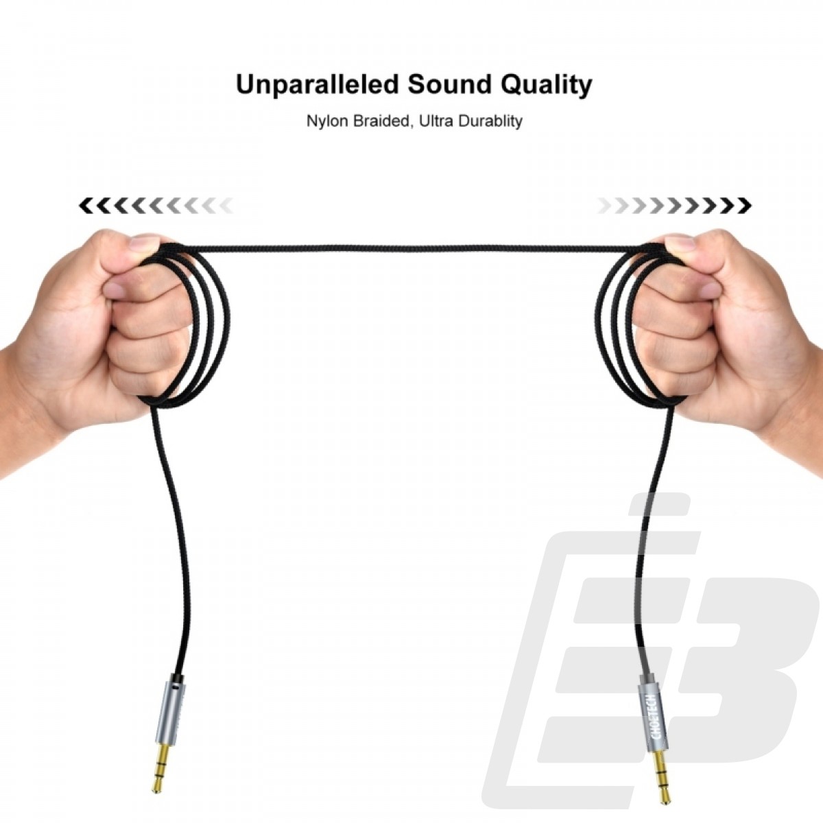 Dây cáp âm thanh AUX Audio 3.5mm hiệu CHOETECH AUX002 truyền tải âm thanh chất lượng cao - Hàng chính hãng