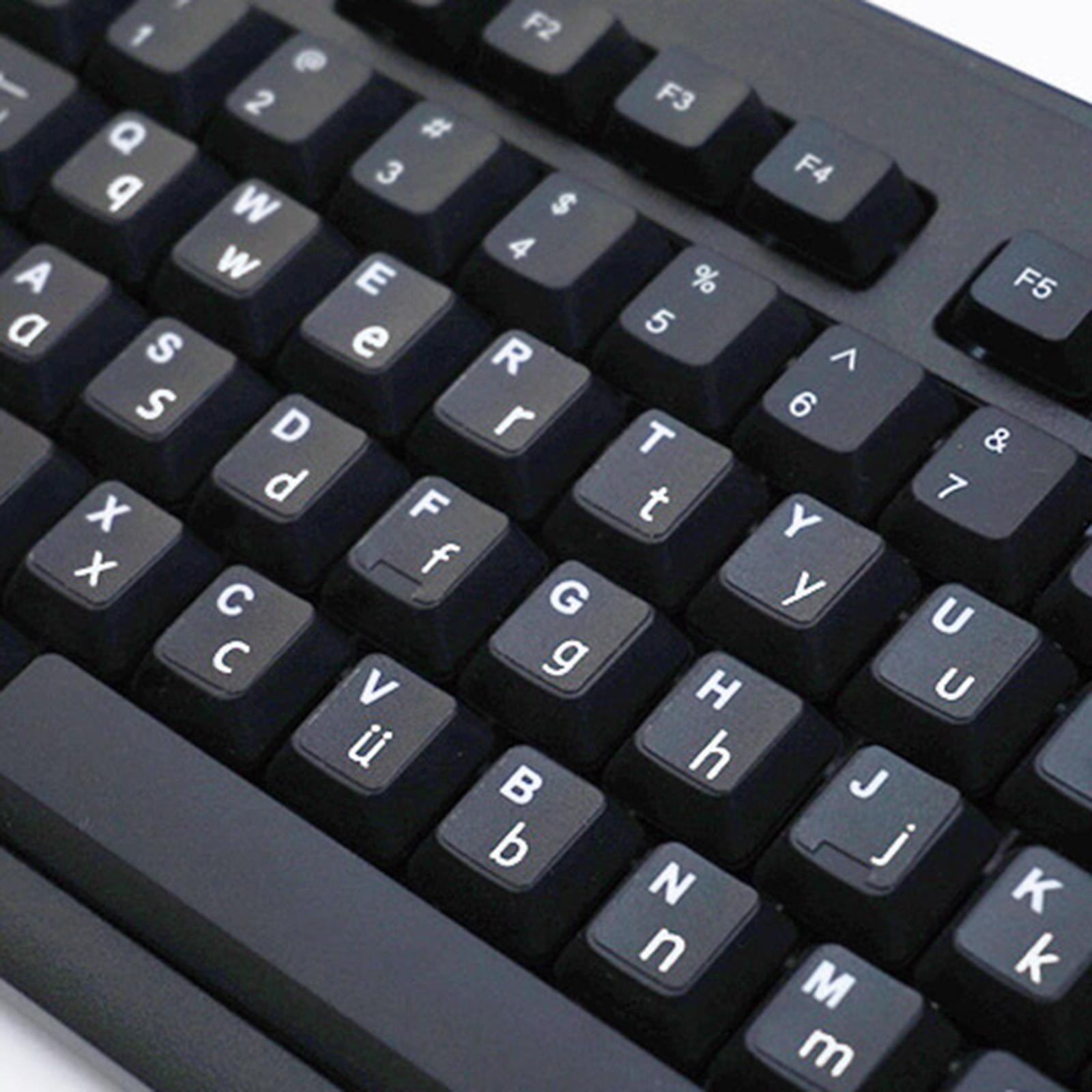 Laptop Keyboard Stickers Universal Computer Keyboard Stickers for PC Desktop